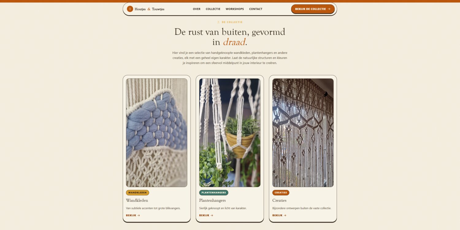 Productpagina van Houtjes & Touwtjes