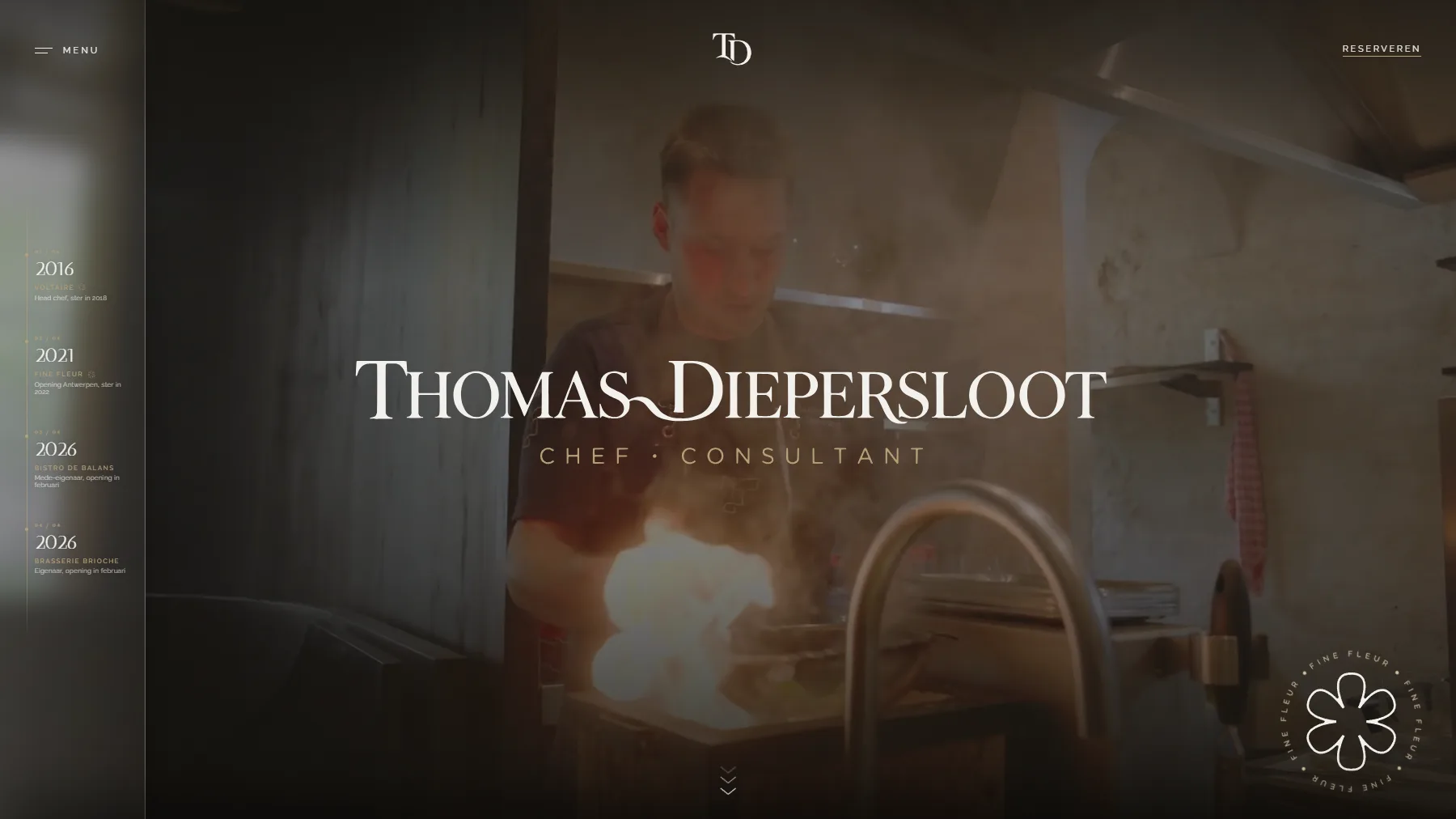 Homepage van Thomas Diepersloot